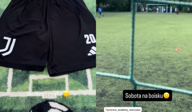 Syn Filipa Chajzera zamiast być na ślubie ojca, grał w piłkę