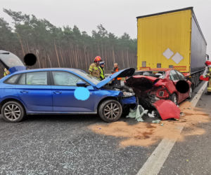Wypadek w Stryszku pod Bydgoszczą [ZDJĘCIA]