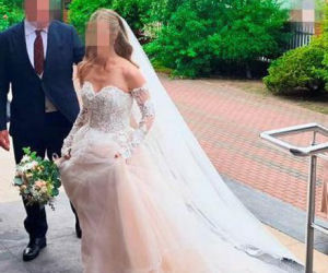 Suknie ślubne żon Filipa Chajzera i Rafała Brzozowskiego. Która kreacja robi większe wrażenie?