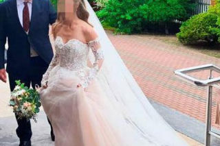 Suknie ślubne żon Filipa Chajzera i Rafała Brzozowskiego. Która kreacja robi większe wrażenie?