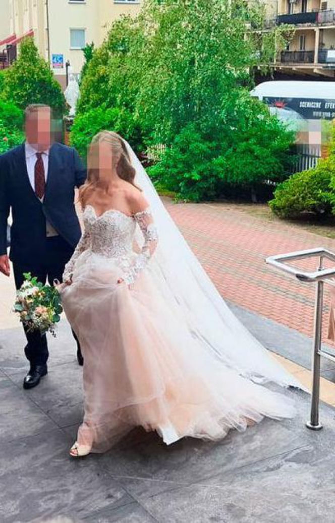 Suknie ślubne żon Filipa Chajzera i Rafała Brzozowskiego. Która kreacja robi większe wrażenie?
