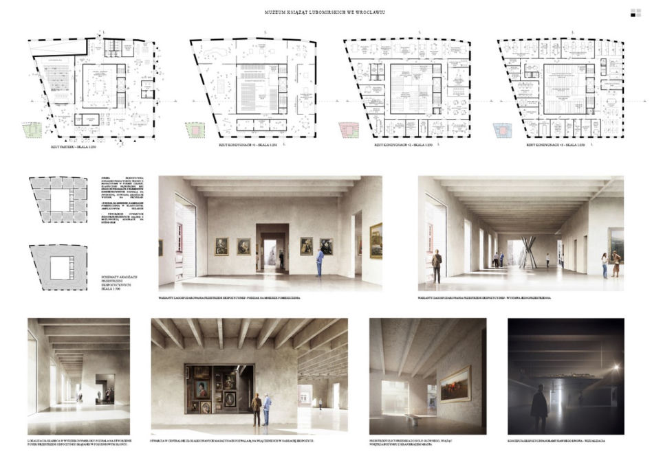 Wyniki konkursu na projekt Muzeum Książąt Lubomirskich we Wrocławiu