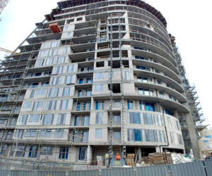 Centaurus. Trwa budowa największego budynku w Olsztynie. Zobacz postępy prac