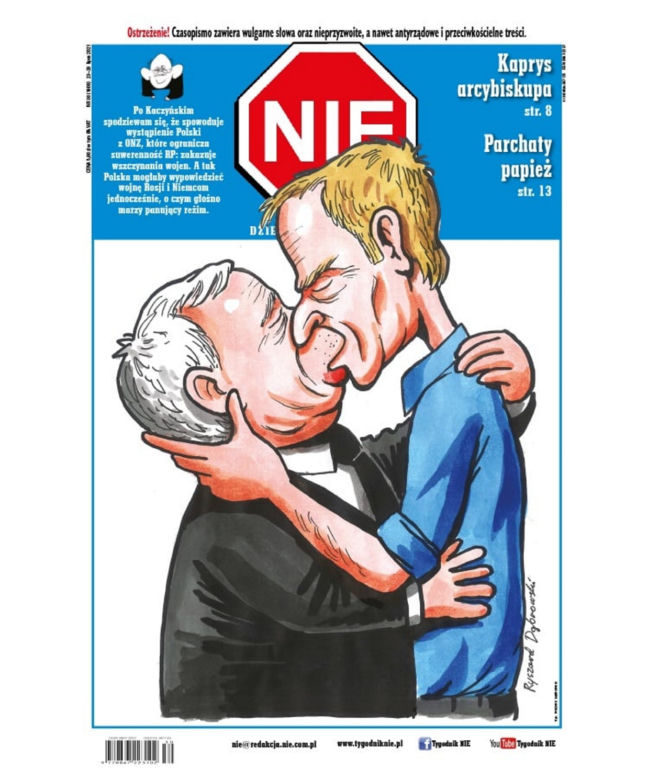 Najbardziej skandaliczne okładki Tygodnika NIE