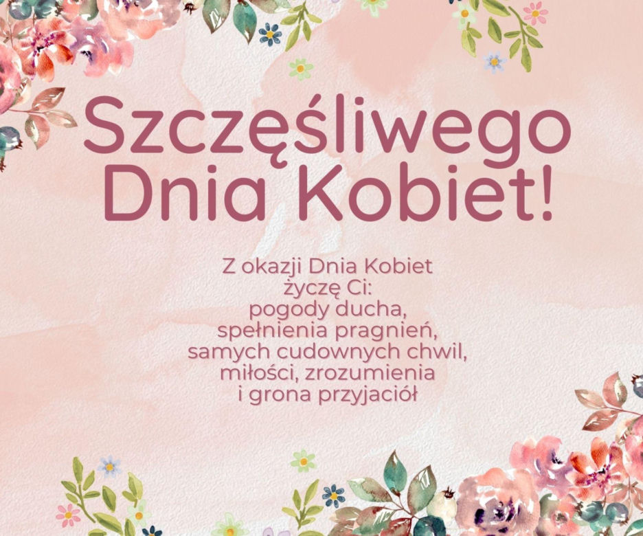 Piękne kartki na Dzień Kobiet 2024