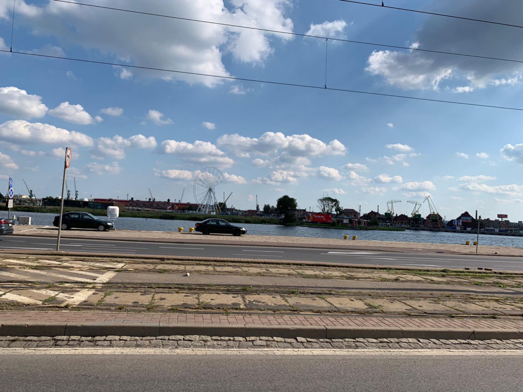 Wheel of Szczecin znika z panoramy Szczecina