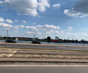 Wheel of Szczecin znika z panoramy Szczecina