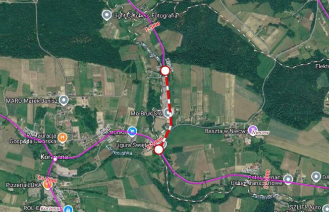Uwaga kierowcy. Zamknięte będą dwie drogi powiatowe w regionie
