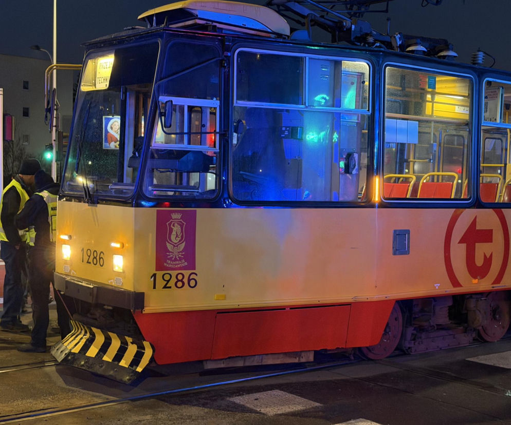 Potrącenie przez tramwaj 17-latki Białołęka