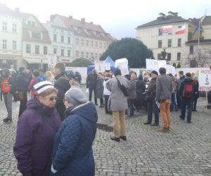Pikieta medyków w Bydgoszczy