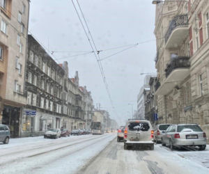 Poznańskie ulice o poranku 8.02