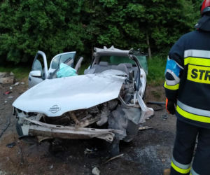 Wypadek pod Płockiem - Marychnów, gmina Staroźreby