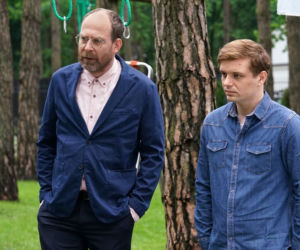 Barwy szczęścia, odc. 2130. Marek (Marcin Perchuć), Hubert (Marek Molak)