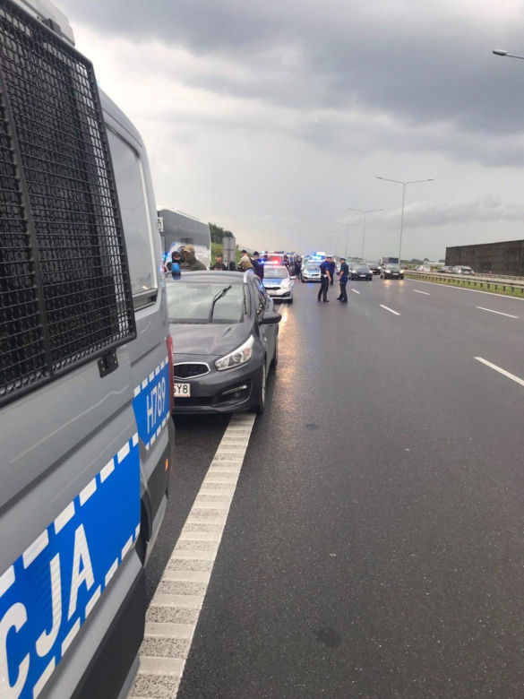 Wielka akcja policji na trasie S8