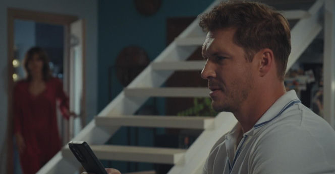 M jak miłość odc. 1900. Kama (Michalina Sosna), Marcin (Mikołaj Roznerski)