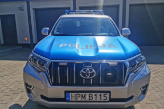 Policja ma nowy radiowóz. W terenie jest nie do zatrzymania