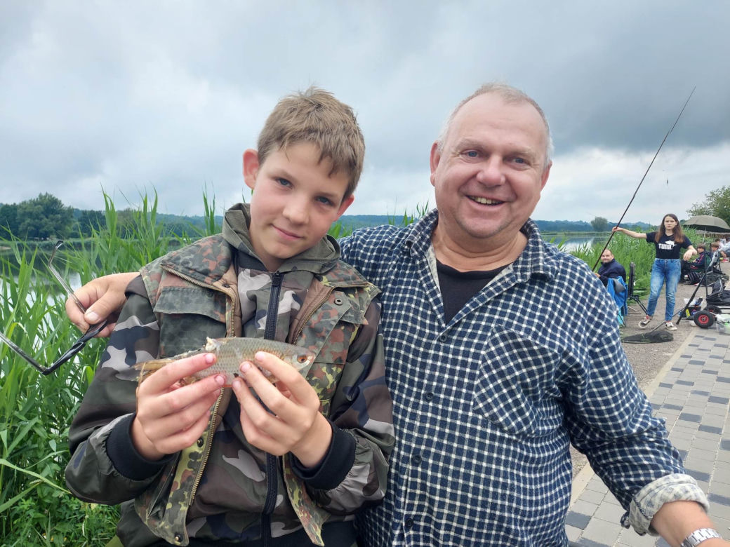 Rodzinne zawody wędkarskie na Pasterniku w Starachowicach 1.07.2023