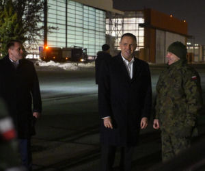 Prezydent Nawrocki przybył do Szwajcarii