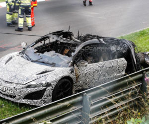 Nowa Honda NSX na torze Nurburgring