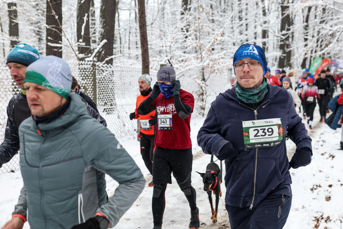 Za nami kolejny bieg z cyklu City Trail w Katowicach w pięknej, zimowej aurze