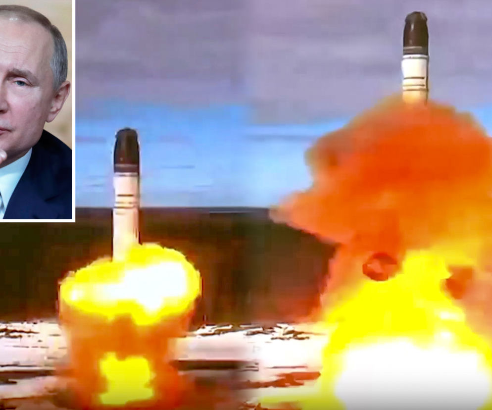 Putin uaktywnił SZATANA!  Rosja testuje rakietę balistyczną Sarmat 