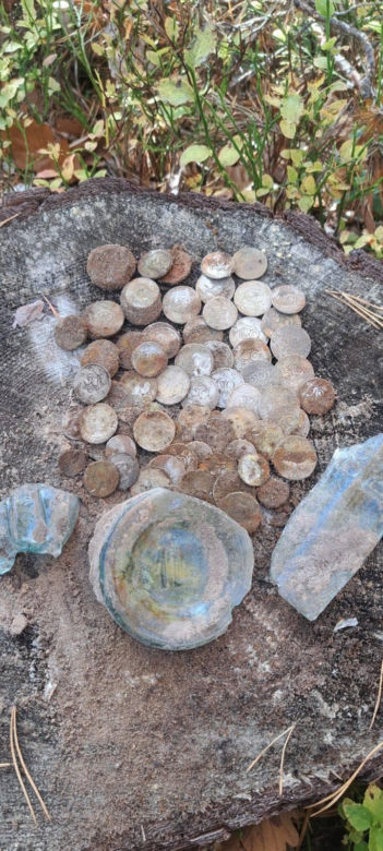 Skarb w butelce pod Skarżyskiem. W szklanej kapsule czasu leżał ponad 70 lat