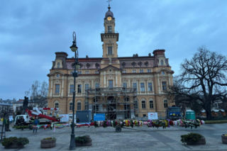 Palma wielkanocna na nowosądeckim Rynku