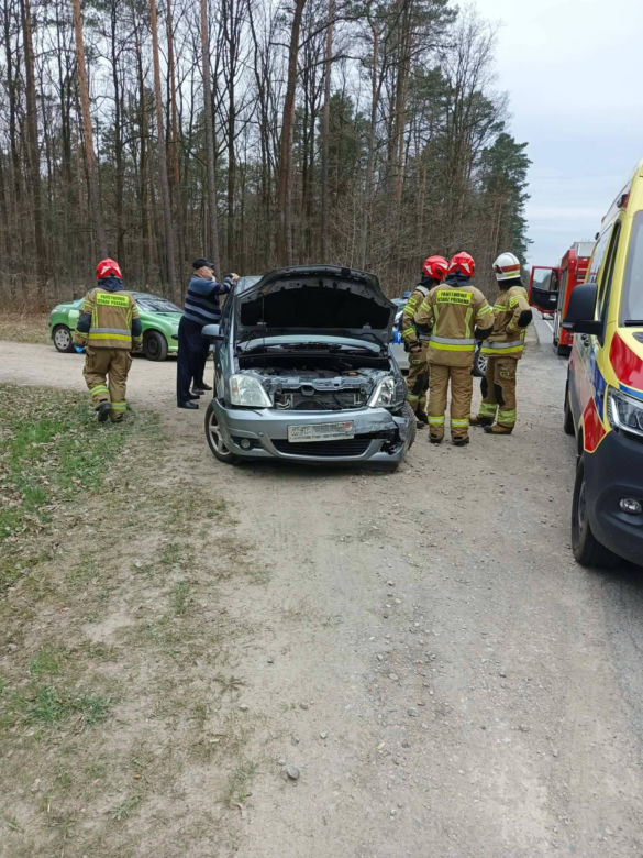 Wypadek na drodze Starachowice - Lubienia
