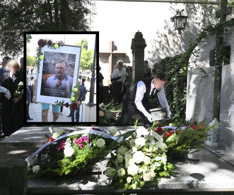 Specjalna urna na pogrzebie Karola Stopy. Uczestnicy ceremonii nie kryli wzruszenia