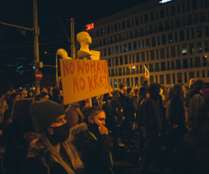 Protest kobiet we Wrocławiu