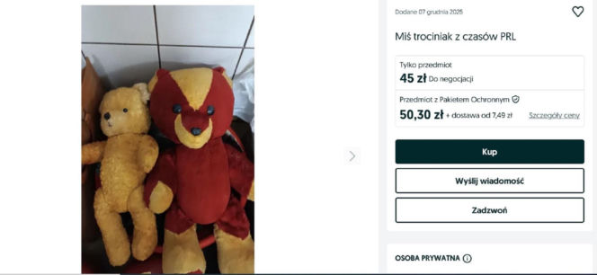 W PRL-u każde dziecko marzyło, aby znaleźć to pod choinką. Dziś za tę zabawkę można dostać krocie