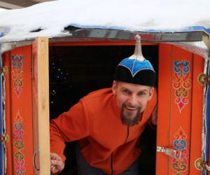Piotr Śliwiński zamieszkał w mongolskiej jurcie