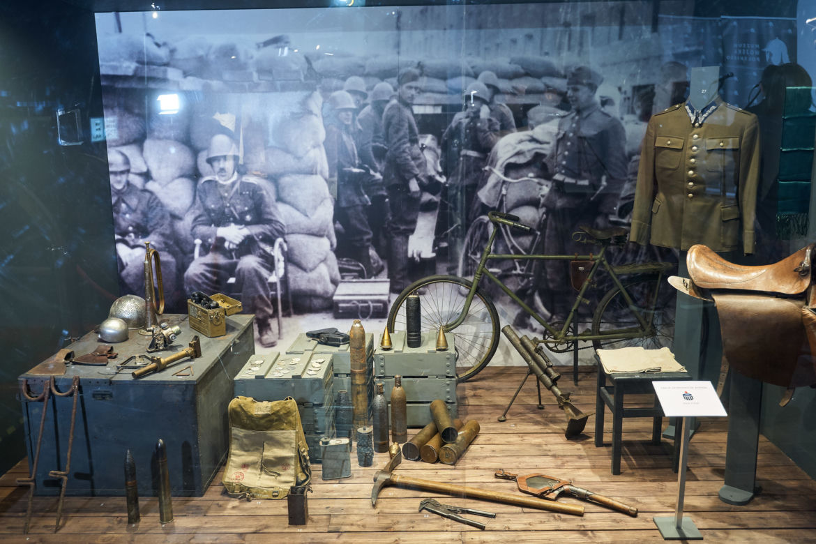 Wystawa Muzeum Wojska Polskiego pod mecenatem PKO Banku Polskiego 