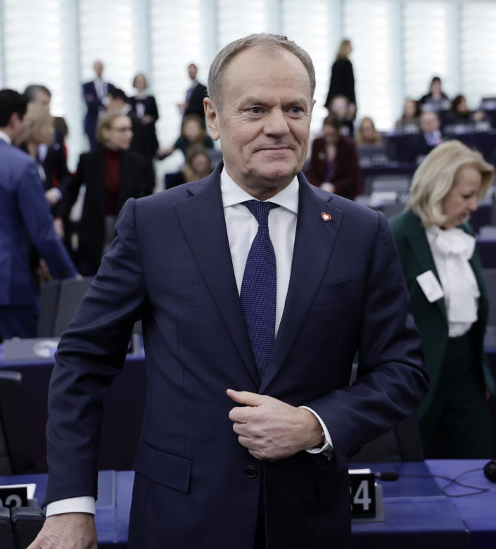 Wystąpienie Tuska w Parlamencie Europejskim