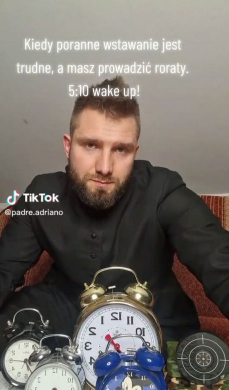 Ksiądz Adrian Chojnicki z Rybnika
