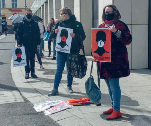 Czarny protest w Szczecinie