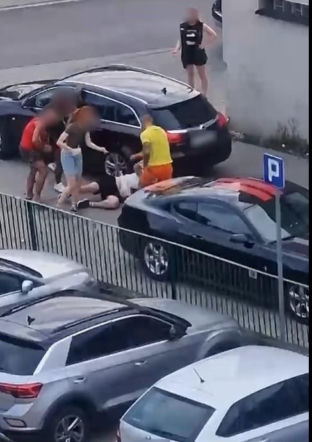Brutalne pobicie młodej pary we Wrocławiu. Rodzina opublikowała wstrząsające nagranie