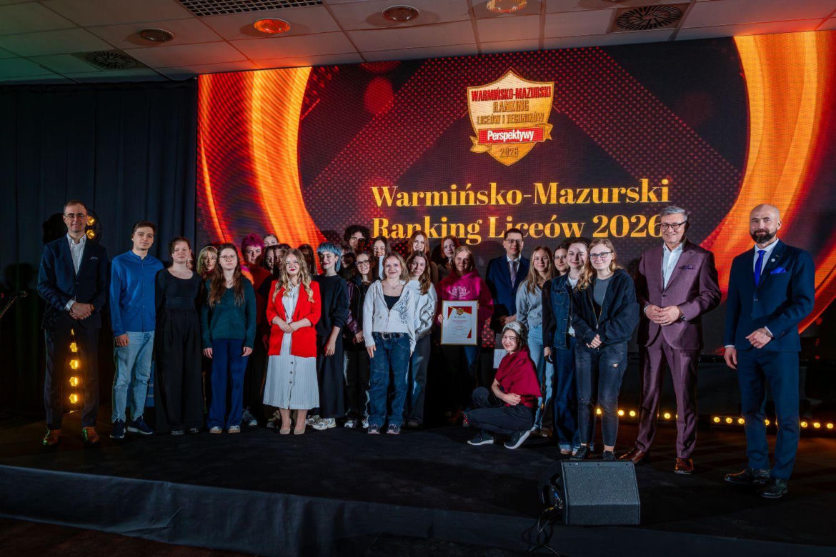 Wojewódzka Gala Warmińsko-Mazurskiego Rankingu Liceów i Techników Perspektywy 2026