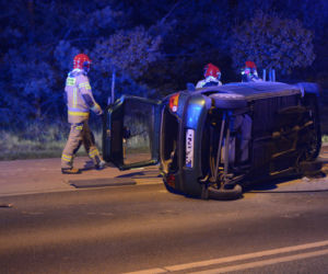 Wypadek w Grudziądzu. Sprawca miał prawie 2 promile