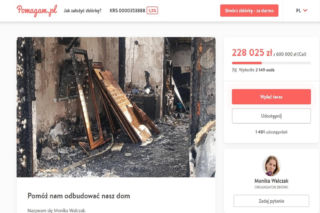 Odbudowa domu coraz bliżej. Wsparcie dla rodziny Walczaków