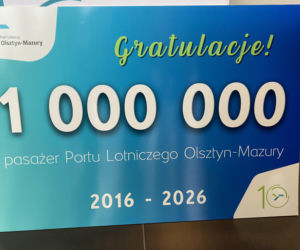 Milionowy pasażer! Port lotniczy Olsztyn-Mazury świętuje