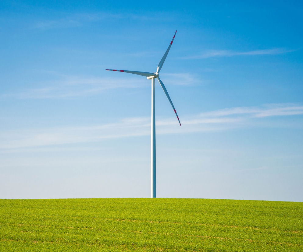 Zdjęcie ilustracyjne. Turbina wiatrowa