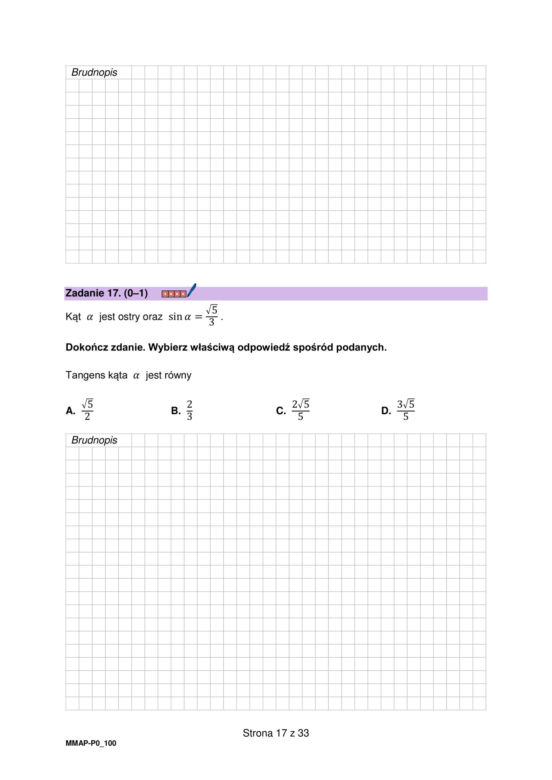 Matura próbna 2024: matematyka. Arkusze CKE i odpowiedzi. Poziom podstawowy [Formuła 2023]