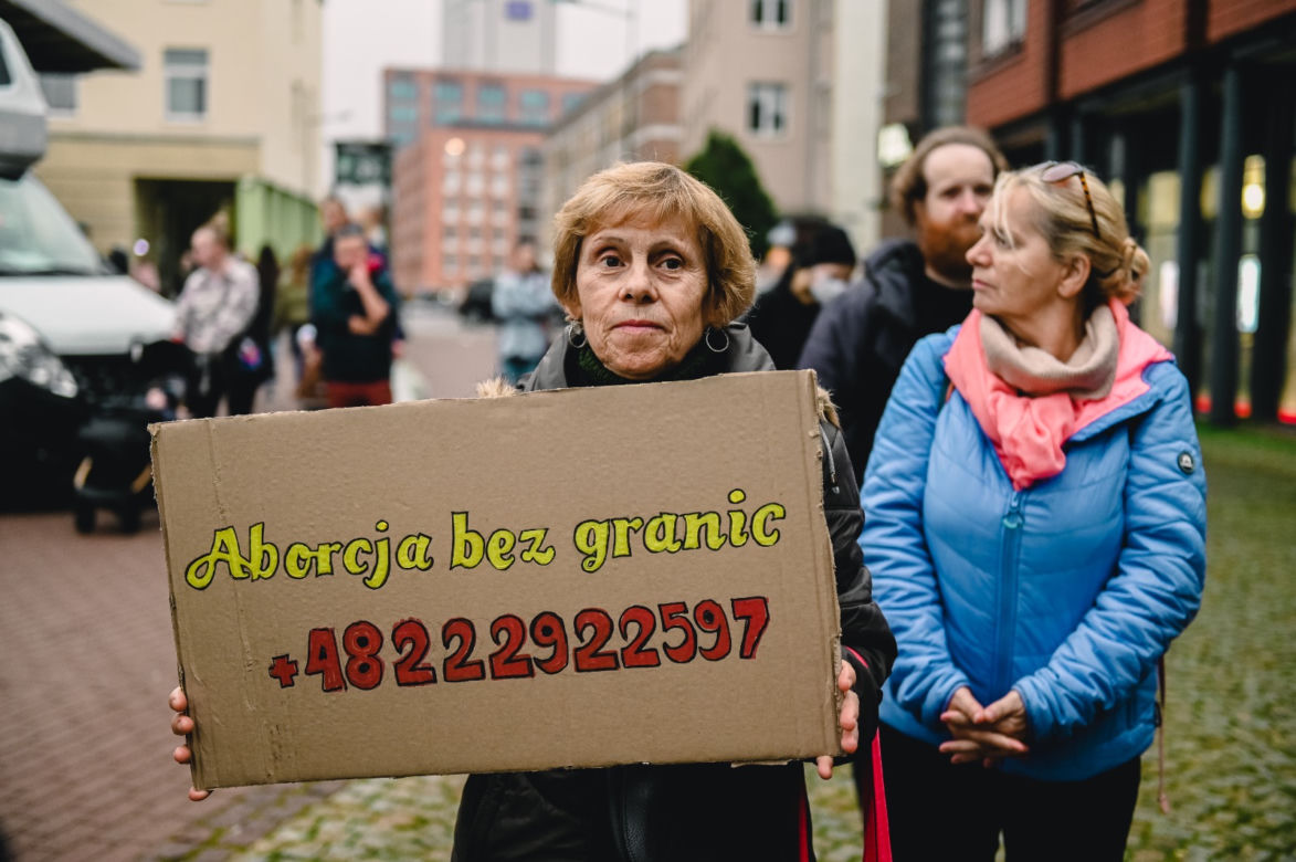 Protest aborcyjny w Gdańsku