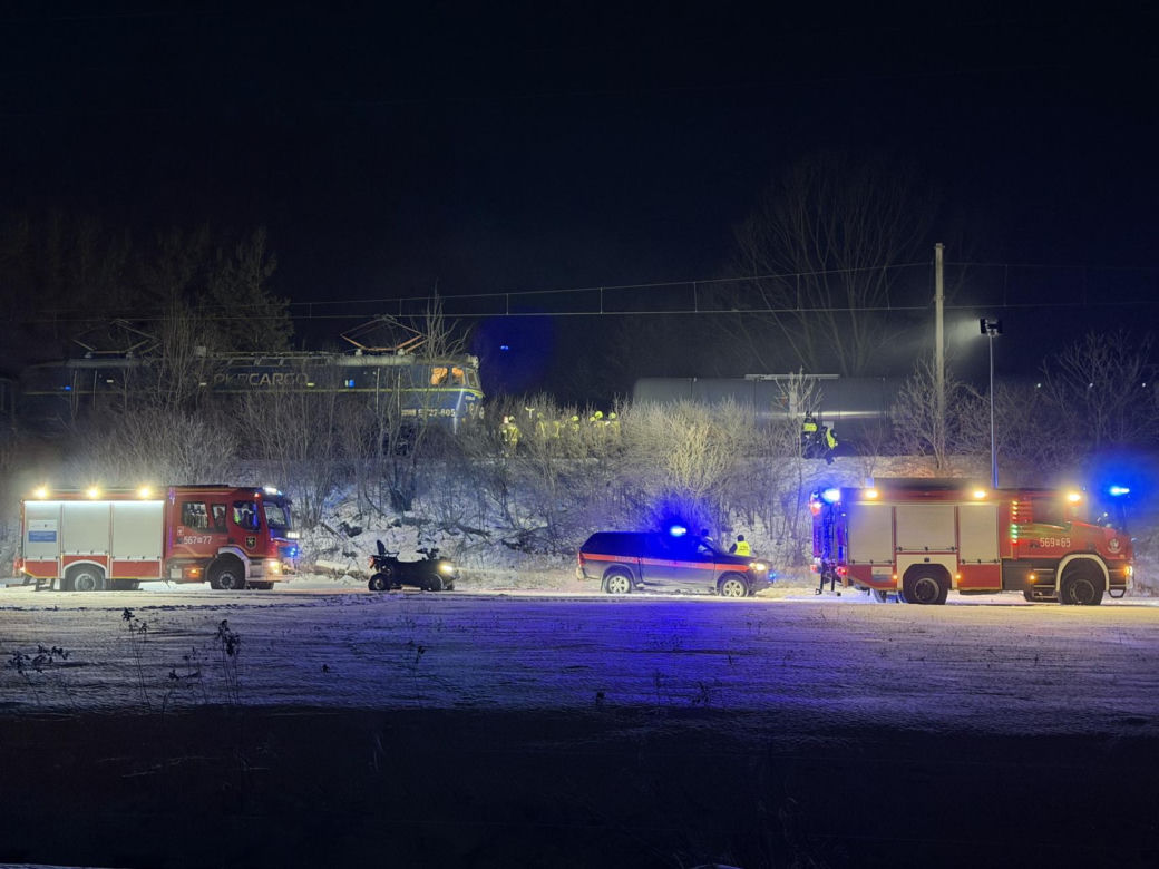 Wypadek kolejowy pod Warszawą