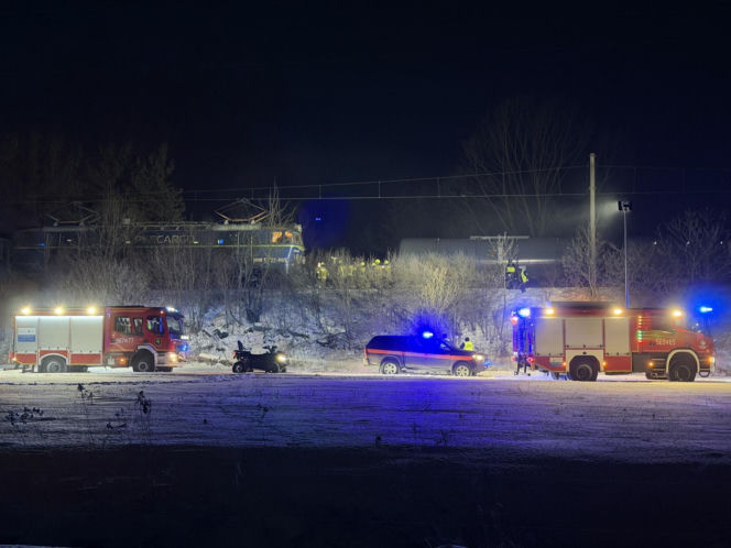 Wypadek kolejowy pod Warszawą