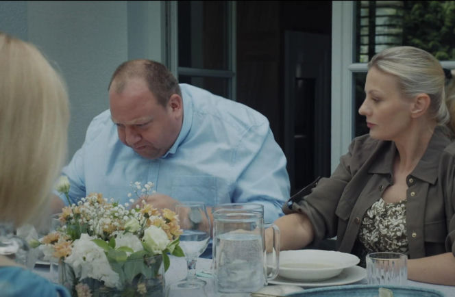 M jak miłość, odcinek 1895. Jagoda (Katarzyna Kołeczek), Tadeusz (Bartłomiej Nowosielski)