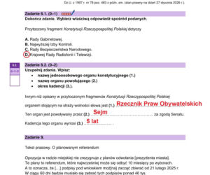 Matura 2026 z rozszerzonego WOS-u: odpowiedzi do wszystkich zadań z arkusza CKE 12.05.2026