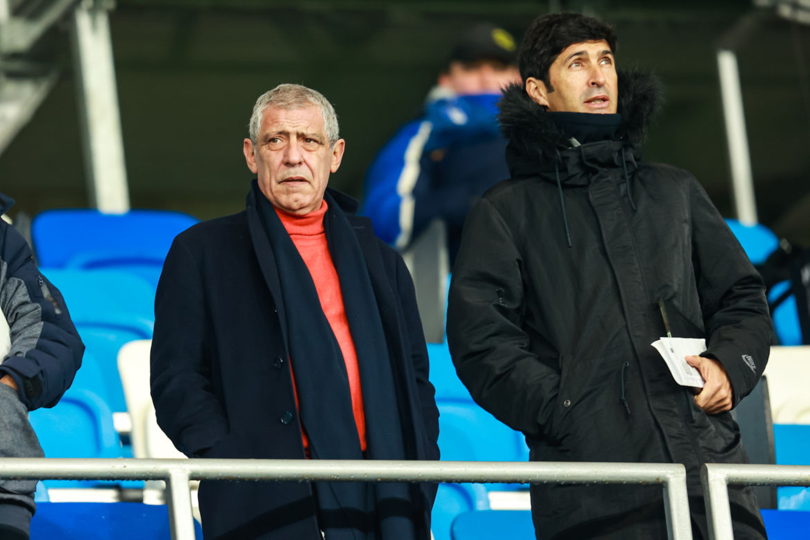 Fernando Santos na meczu w Płocku