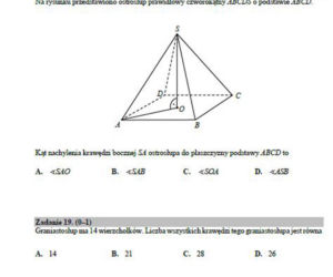 Matura próbna 2020 matematyka